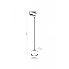 Трековый светильник TK Lighting Tracer Хром (TK4274) Ровно
