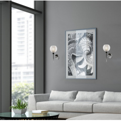 Бра Candellux Ozzo 17x28 см Хром (21-72184) Ровно