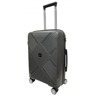 Чемодан Snowball Madisson 53103 S 37 л 55x39x21 см Серый (53103/52/51)