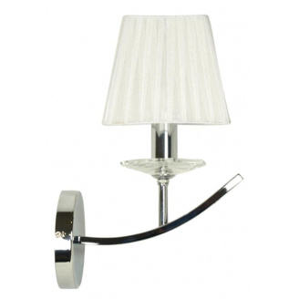 Бра Candellux Valencia 15x36 см Прозрачно-серебристый (21-84418)