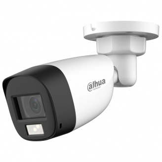 HDCVI видеокамера для системы видеонаблюдения Dahua 2 Мп DH-HAC-HFW1200CLP-IL-A 3.6 мм