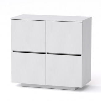 Комод Тумба 1 Компанит МГ 5 85х40х80,4 см Альба белый