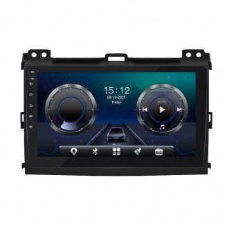 Штатная магнитола Lesko Toyota Land Cruiser Prado 120 Series Рестайлинг 2007-2009 9