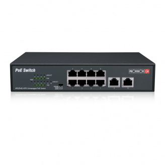 Неуправляемый PoE-коммутатор Provision ISR PoES-08120C+2I-V2