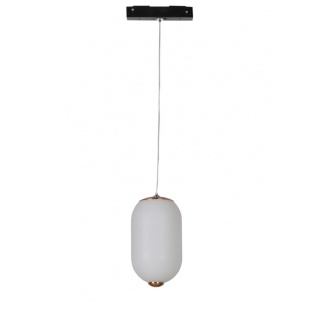 Трековый светильник Laguna Lighting 125 Белый Латунь (12563-07)