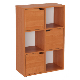 Стеллаж Компанит П 34 59,6х27,5х89,3 см ольха