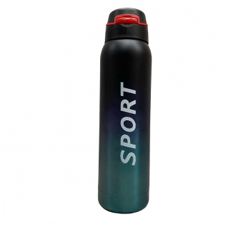 Термос-поилка 500 мл Sport Stenson MT-3450/33203 зелено-черный