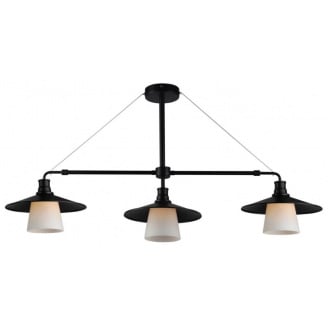 Люстра Candellux Loft 98x55 см Черный (33-43115)