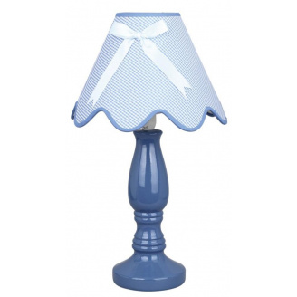 Настольная лампа Candellux Lola 26x41 см Синий (41-04710)