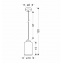 Люстра Candellux Aspra 10x120 см Черный (31-16256) Херсон