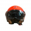 Мотошлем открытый Beon B-110B Circle XL Shiny Orange-Blue (298685) Каменское