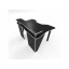 Геймерский игровой стол Comfy Home Darrius черный+белый Киев