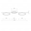 Люстра Nowodvorski Circolo Led 30x100x12 см Черный (Now10816) Новая Прага