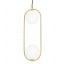 Люстра Candellux Cordel 18.5x140 см Латунь (32-73464) Червоноград