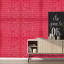 Самоклеящаяся 3D панель Sticker Wall SW-00001364 Красная 700х770х3мм Краматорск