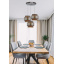 Люстра Candellux Hare 45x115 см Серебристый (33-18496) Борисполь