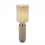 Настольная лампа Searchlight Flask 22x72 см Никель-бежевый (SeEU59041SN) Калуш