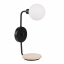 Бра Candellux Ponio 21x35 см Черно-бежевый (21-76878) Прилуки