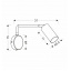 Бра Candellux Tina 31x15 см Черный (21-76816) Новомосковск