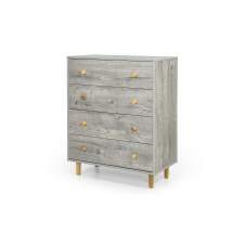 Комод UrbanOak-2 4ШУХ (Шварцвальд, 80x39x97 см) IMI
