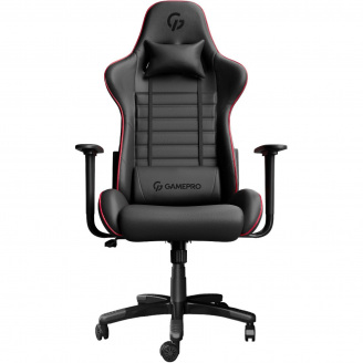 Геймерське крісло GamePro Rush GC575 Black/Red (GC-575-Black-Red)
