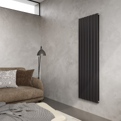 Радиатор Ideale Vittoria 12 7/1600/476 черный Братское