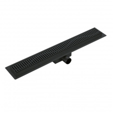 Душевой трап Koer FD35-70x500 из нержавеющей стали, черный (AC0624)