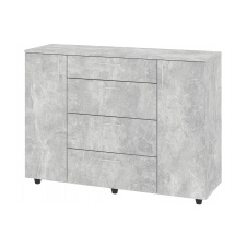 Комод Larnex (120×38×87,4 см, бетон)