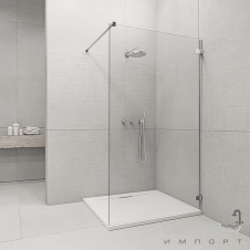 Фронтальная часть душевой кабины Radaway Euphoria Walk-in V W1 100 383112-01-01 (хром/прозрачное)