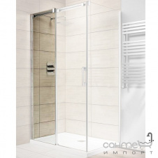 Стенка для душевой кабины Radaway Espera DWJ 450L 380230-01L левосторонняя, хром/прозрачное стекло