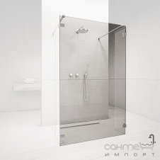 Фронтальная часть душевой кабины Radaway Euphoria Walk-in I W4 120 383144-01-01 (хром/прозрачное)