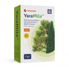 Удобрение для вечнозеленых деревьев и кустов YaraMila Осень 1 кг (3708)