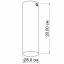 Точечный светильник ACCENT 20 BK Imperium Light 70120.05.05 Киев