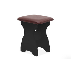 Табурет CuisineCorner (коричневий + антрацит, 35х33х45 см) Київ