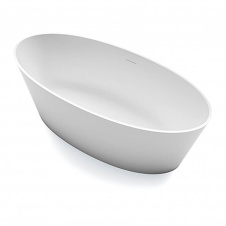 Ванна зі штучного каменю Treesse Alma 175x80x55h, біла глянцева (V015BL)