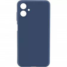 Чехол для Samsung A07 (A076) Silicone Dark Blue (MCL-SA07BL) MAKE