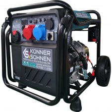 Инверторный бензиновый генератор Konner&Sohnen KS 8100iE 1/3 ATSR 8/8.5 кВт