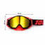 Мотоочки 100% C12 One Size Черно-красный (14277-96046) Лозовая