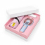 Подарунковий набір Lesko WLKD0319-2 3 предмети Blue Pink (14526-96684) Київ