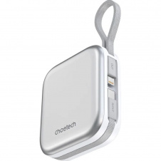 Зовнішній акумулятор Choetech Magnetic Wireless B697-WH 10000mAh 22.5W White