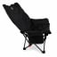 Раскладное кресло шезлонг Lesko S33 Black (14188-96077) Киев