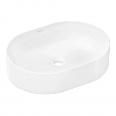 Раковина накладна на стільницю Hansgrohe Xuniva U SmartClean 55х40 см білий (61073450)