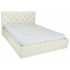 Ліжко-подіум двоспальне Richman BristolNew Design Comfort 160x200 см Білий (rich_bad_1018)