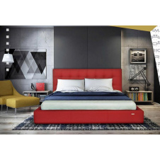 Ліжко-подіум двоспальне Richman ChesterNew Design Comfort 180x200 см Червоний (rich_bad_326)