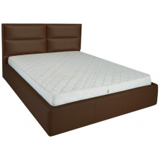 Ліжко-подіум двоспальне Richman SheffieldNew Design Comfort 160x190 см Коричневий (rich_bad_1859)