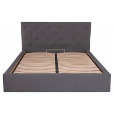 Кровать-подиум двуспальная Richman BristolNew Design Standart 140x190 см Темно-серый (rich_bad_665)
