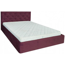 Ліжко-подіум Richman BristolNew Design Standart 120x190 см Бордовий (rich_bad_799)