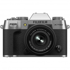 Беззеркальный фотоаппарат Fujifilm X-T50 Kit XC 15-45mm f/3.5-5.6 OIS PZ Silver (16828832)