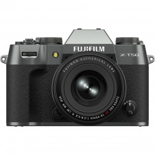 Беззеркальный фотоаппарат Fujifilm X-T50 Kit XF 16-50mm f/2.8-4.8 R LM WR Charcoal Silver (16828650)