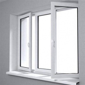 Металопластикові вікна у квартиру або будинок білі